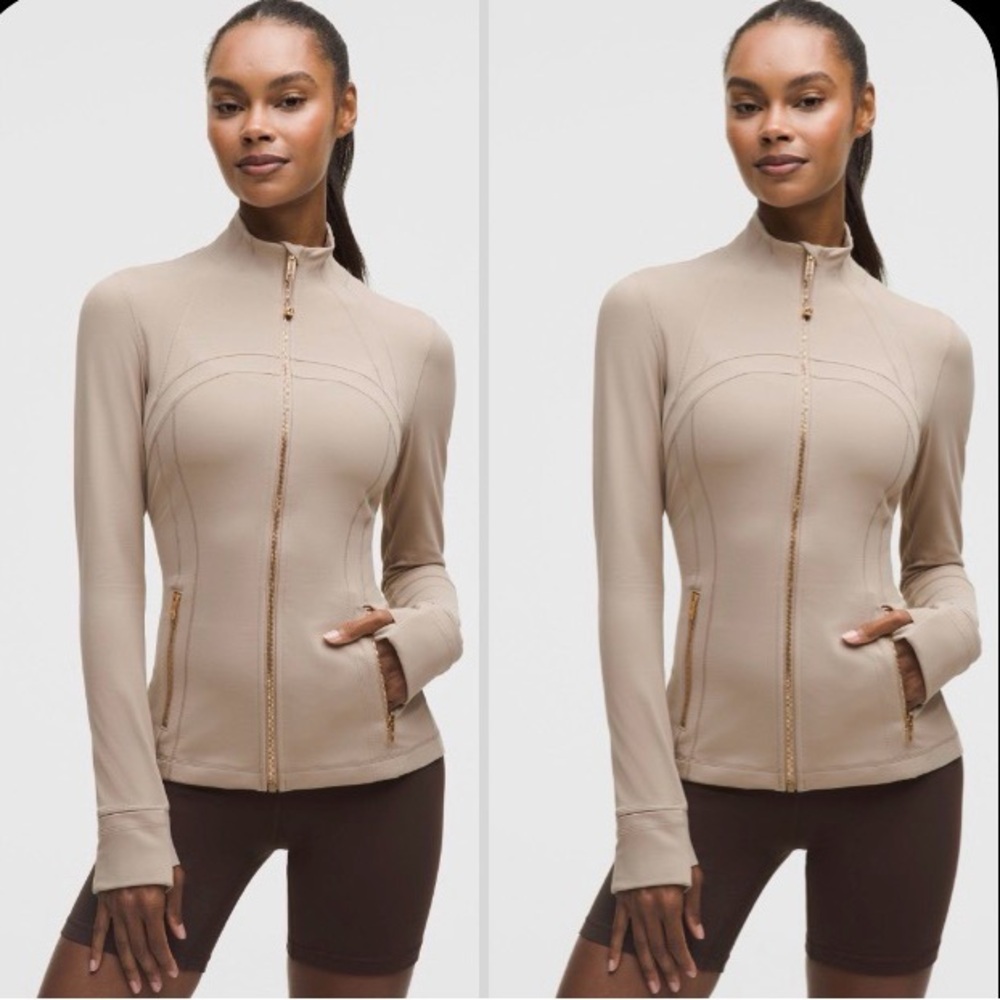 NWT Lululemon Define Nulu Jacket - Gold Zipper